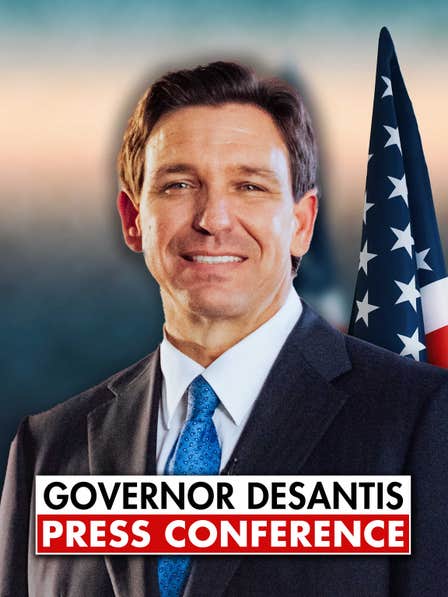 Governor DeSantis Press Conference dcg-mark-poster