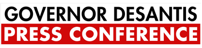 Governor Desantis Press Conference logo