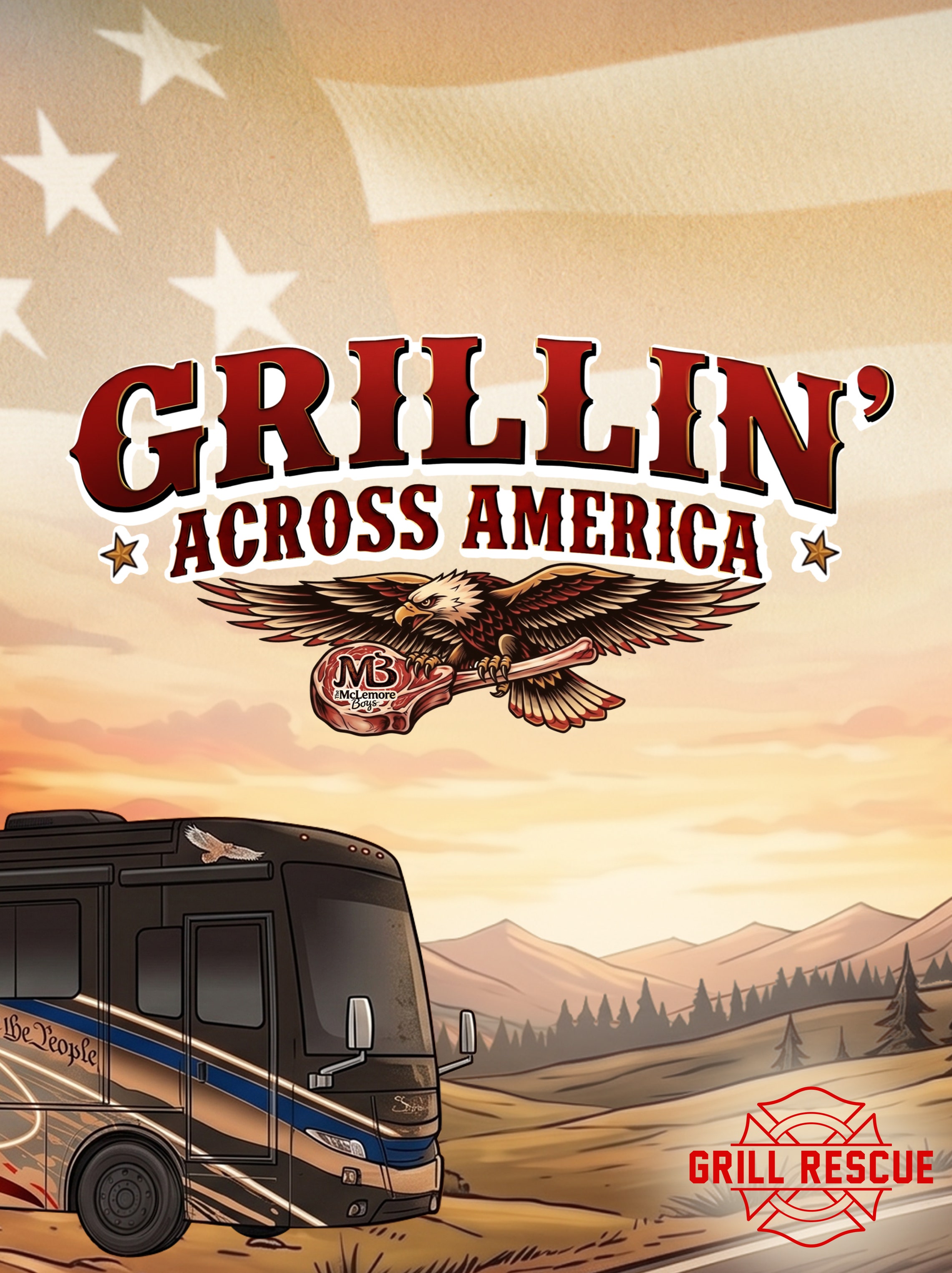 Grillin' Across America with the McLemore Boys dcg-mark-poster