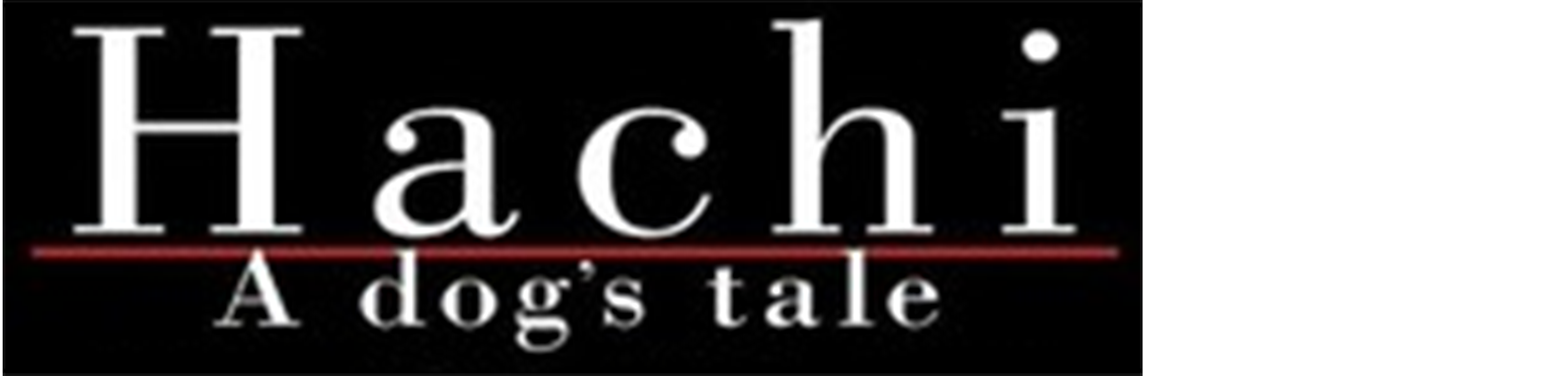 Hachi: A Dog's Tale logo