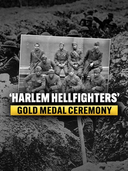 'Harlem Hellfighters' Gold Medal Ceremony dcg-mark-poster