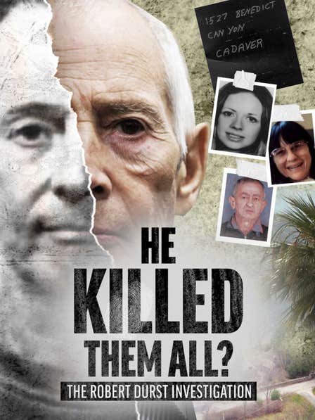 He Killed Them All? the Robert Durst Investigation dcg-mark-poster
