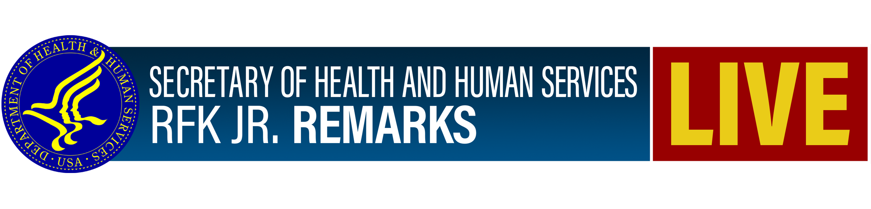 Health Secretary Rfk Jr. Remarks Live logo