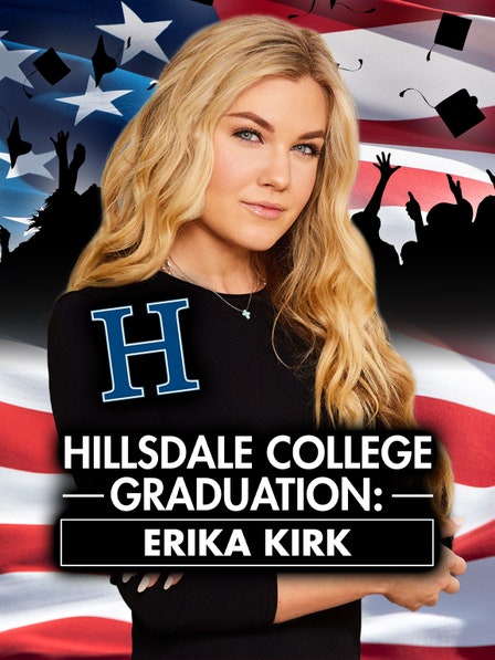 Hillsdale College Graduation: Erika Kirk dcg-mark-poster
