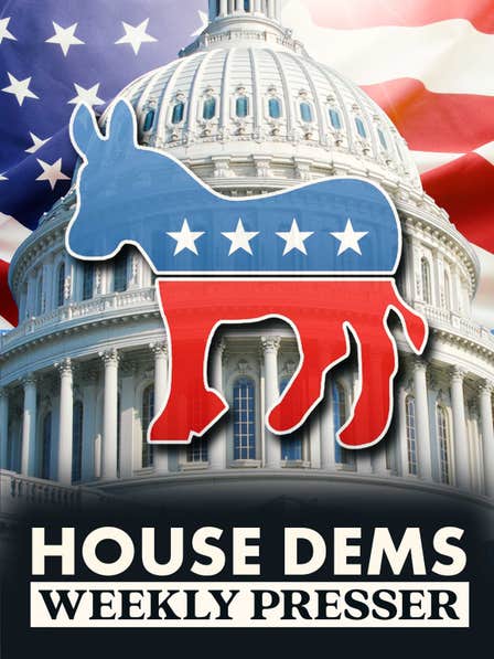 House Dems Weekly Presser dcg-mark-poster