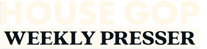 House GOP Weekly Presser logo