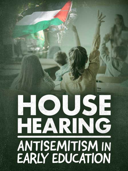 House Hearing: Antisemitism in Early Education dcg-mark-poster