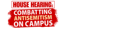 House Hearing: Combatting Antisemitism on Campus logo
