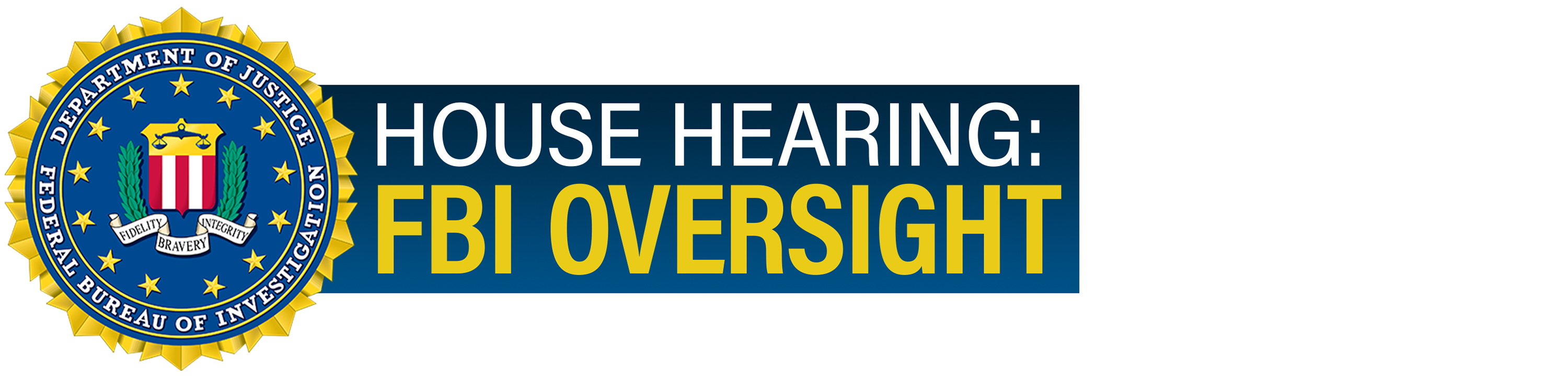 House Hearing: FBI Oversight logo