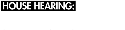 House Hearing: Fight Against Olympic Doping logo