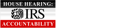 House Hearing: IRS Accountability logo