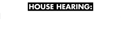 House Hearing: Protecting Female Sports and Title Ix logo
