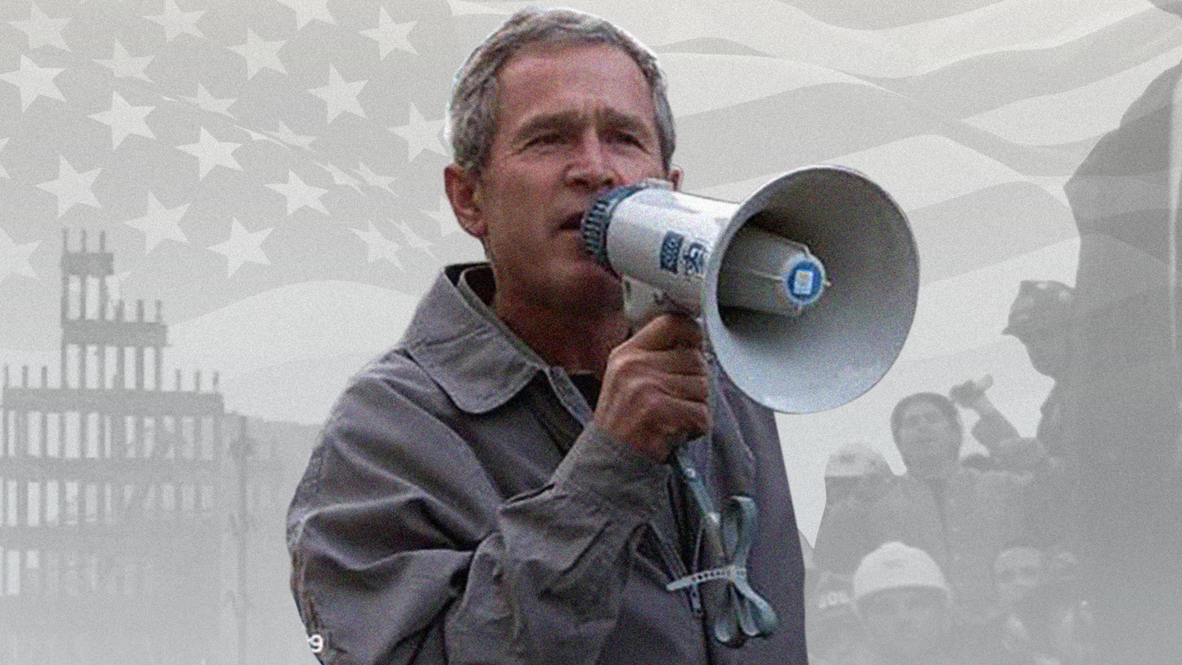 Watch I Can Hear You: G.w. Bush at Ground Zero With Martha