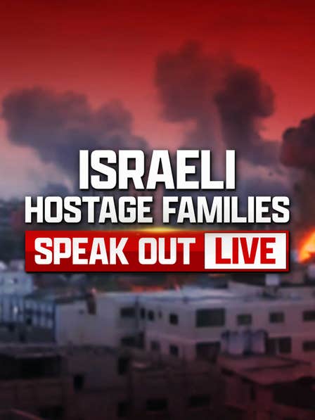 Israeli Hostage Families Speak Out Live dcg-mark-poster