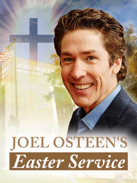 Joel Osteen's Easter Service dcg-mark-poster