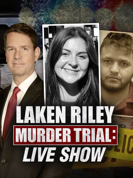 Laken Riley Murder Trial: Live Show dcg-mark-poster