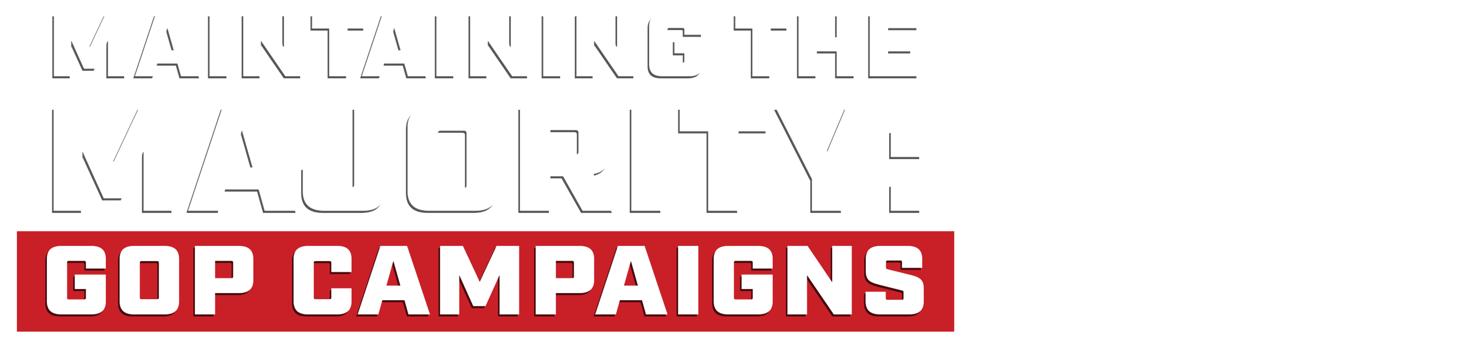 Maintaining the Majority: GOP Campaigns logo