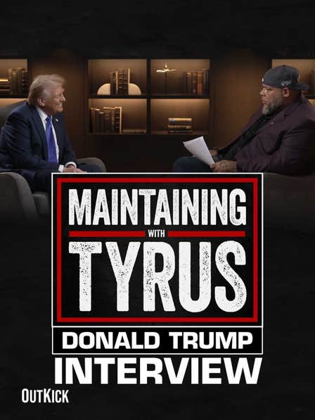 Maintaining With Tyrus: Donald Trump Interview dcg-mark-poster