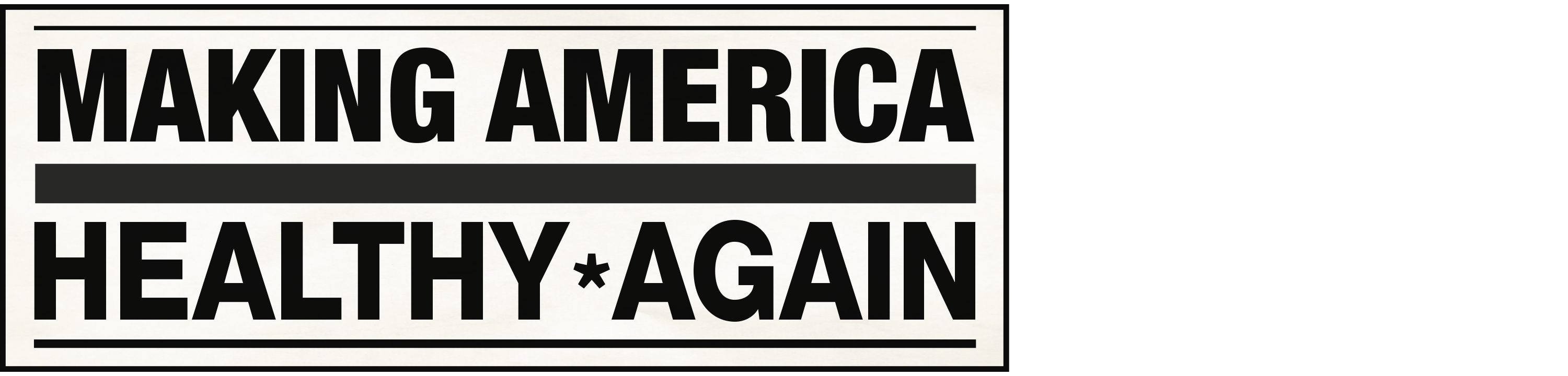 Make America Healthy Again logo