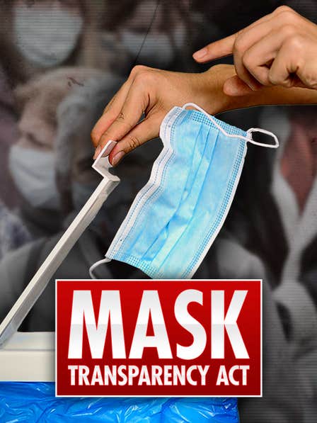 Mask Transparency Act dcg-mark-poster