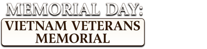 Memorial Day: Vietnam Veterans Memorial logo