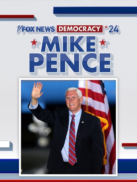 Mike Pence: Democracy 2024 dcg-mark-poster