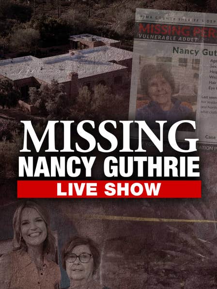 Missing Nancy Guthrie: Live Show dcg-mark-poster