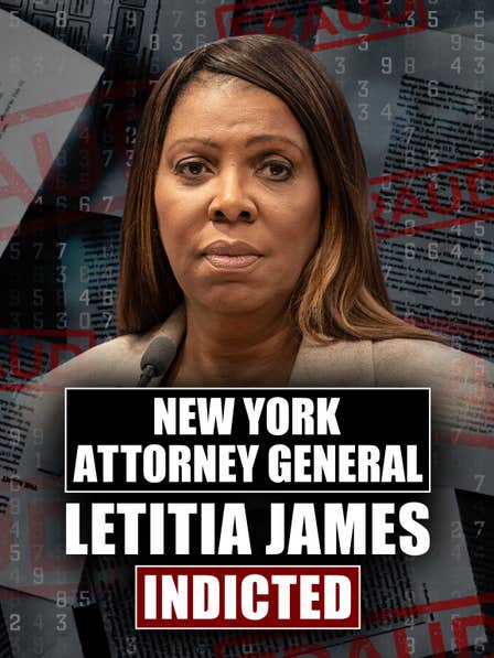 New York Attorney General Letitia James Indicted dcg-mark-poster