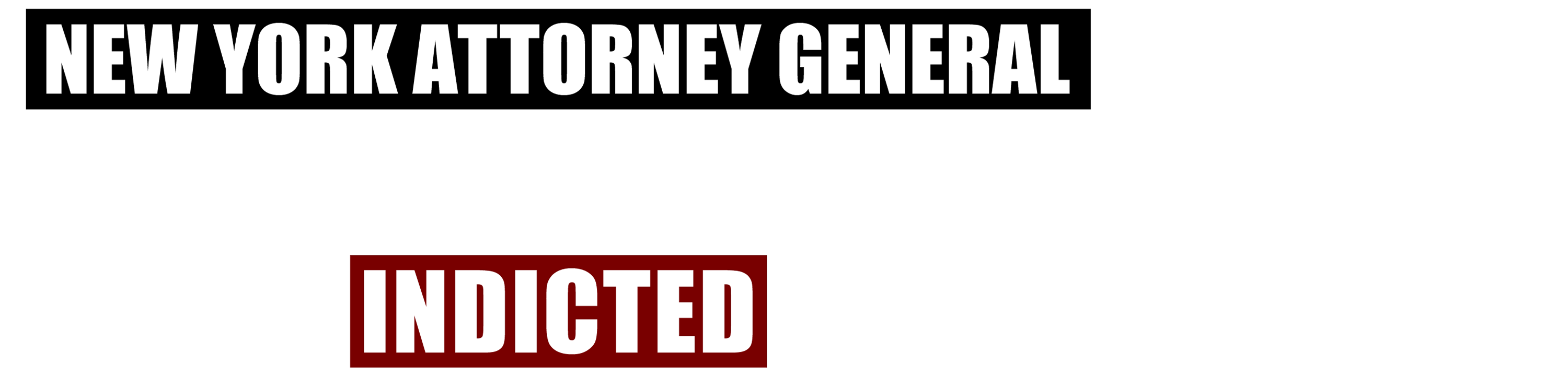 New York Attorney General Letitia James Indicted logo