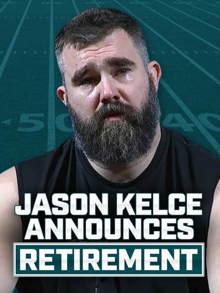 NFL Star Jason Kelce Retires dcg-mark-poster