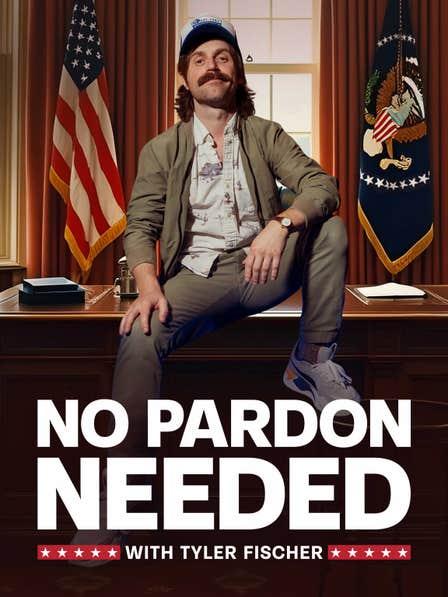 No Pardon Needed With Tyler Fischer dcg-mark-poster