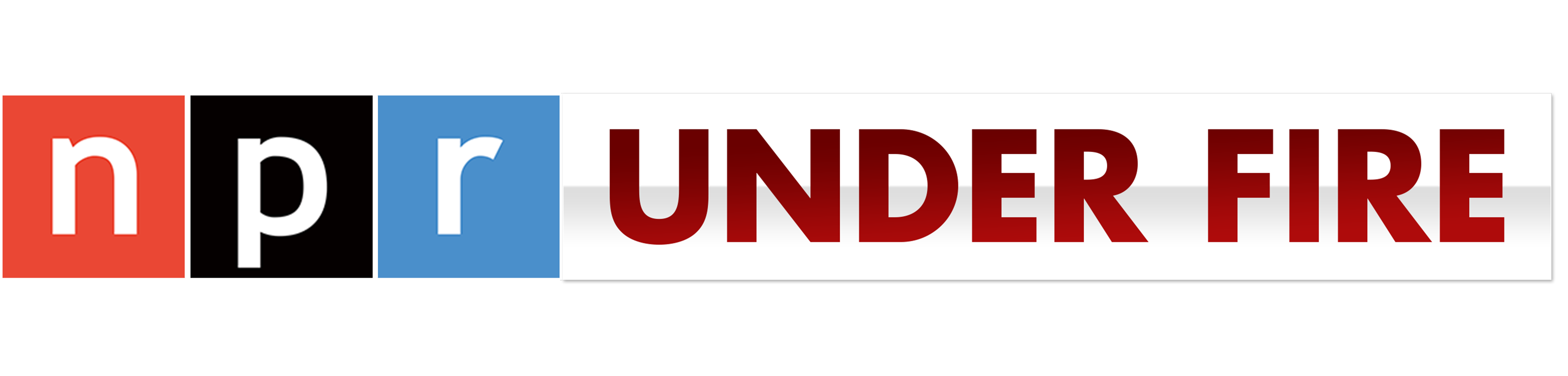 NPR Under Fire logo