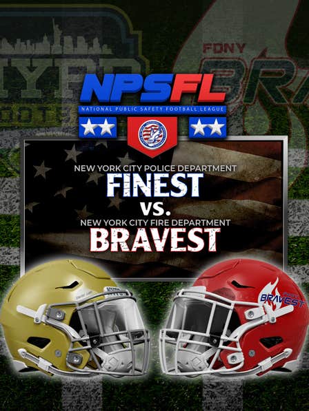 Nypd Finest vs. Fdny Bravest dcg-mark-poster