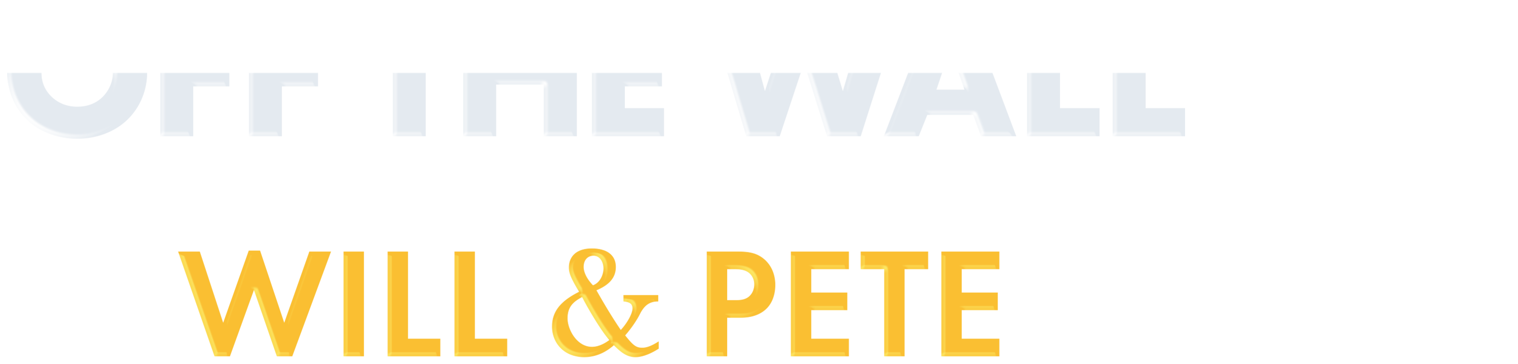'Off the Wall' with Will Cain and Pete Hegseth logo