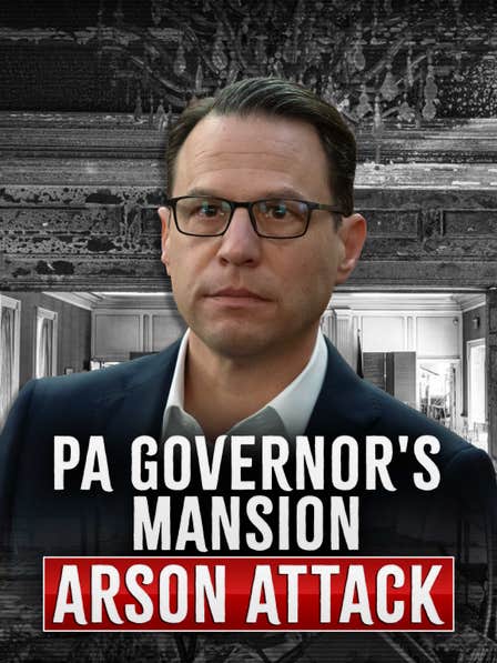 PA Governor's Mansion Arson Attack dcg-mark-poster