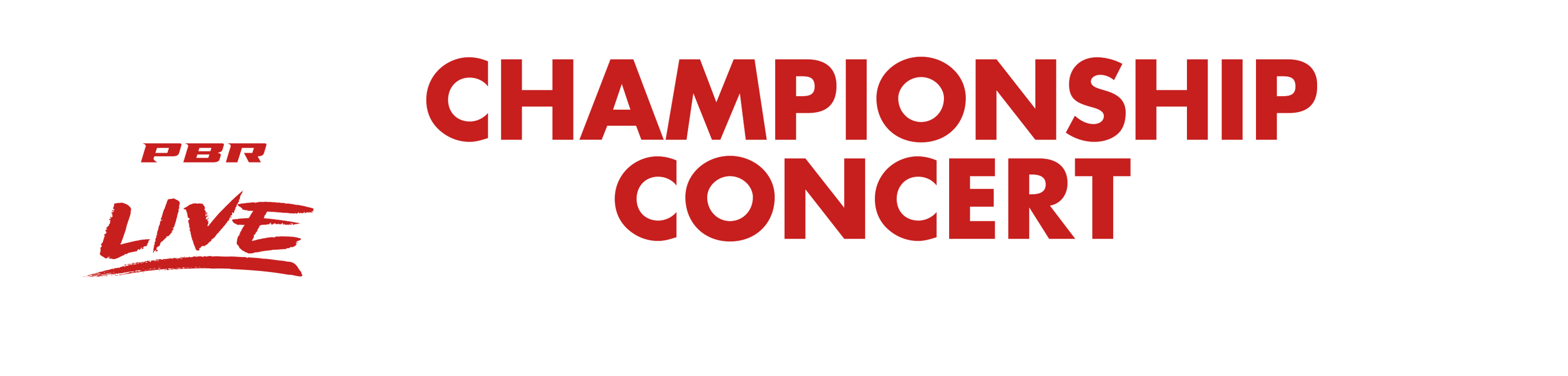 PBR Friday Night Live Championship Concert logo