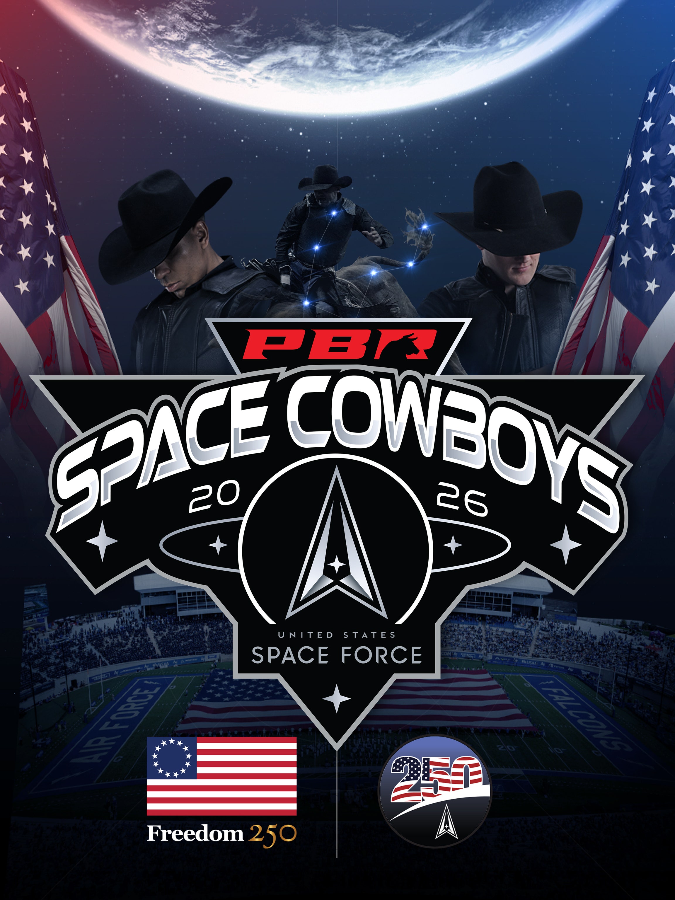 PBR Space Cowboys dcg-mark-poster