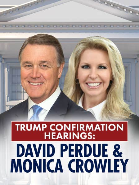 Perdue and Crowley Confirmation Hearings dcg-mark-poster