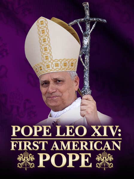 Pope Leo XIV: First American Pope dcg-mark-poster