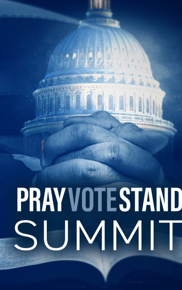 Pray Vote Stand Summit dcg-mark-poster