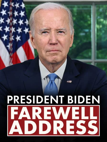 President Biden Farewell Address dcg-mark-poster