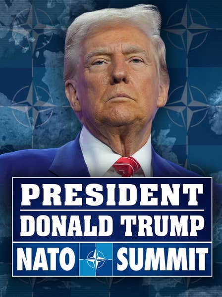 President Donald Trump Nato Summit dcg-mark-poster