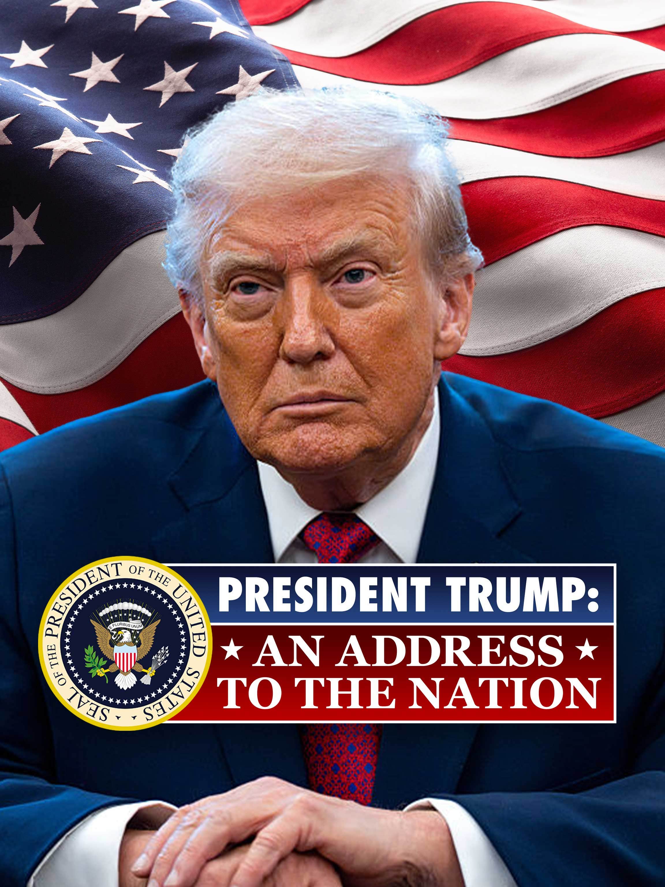 President Trump: An Address to the Nation dcg-mark-poster