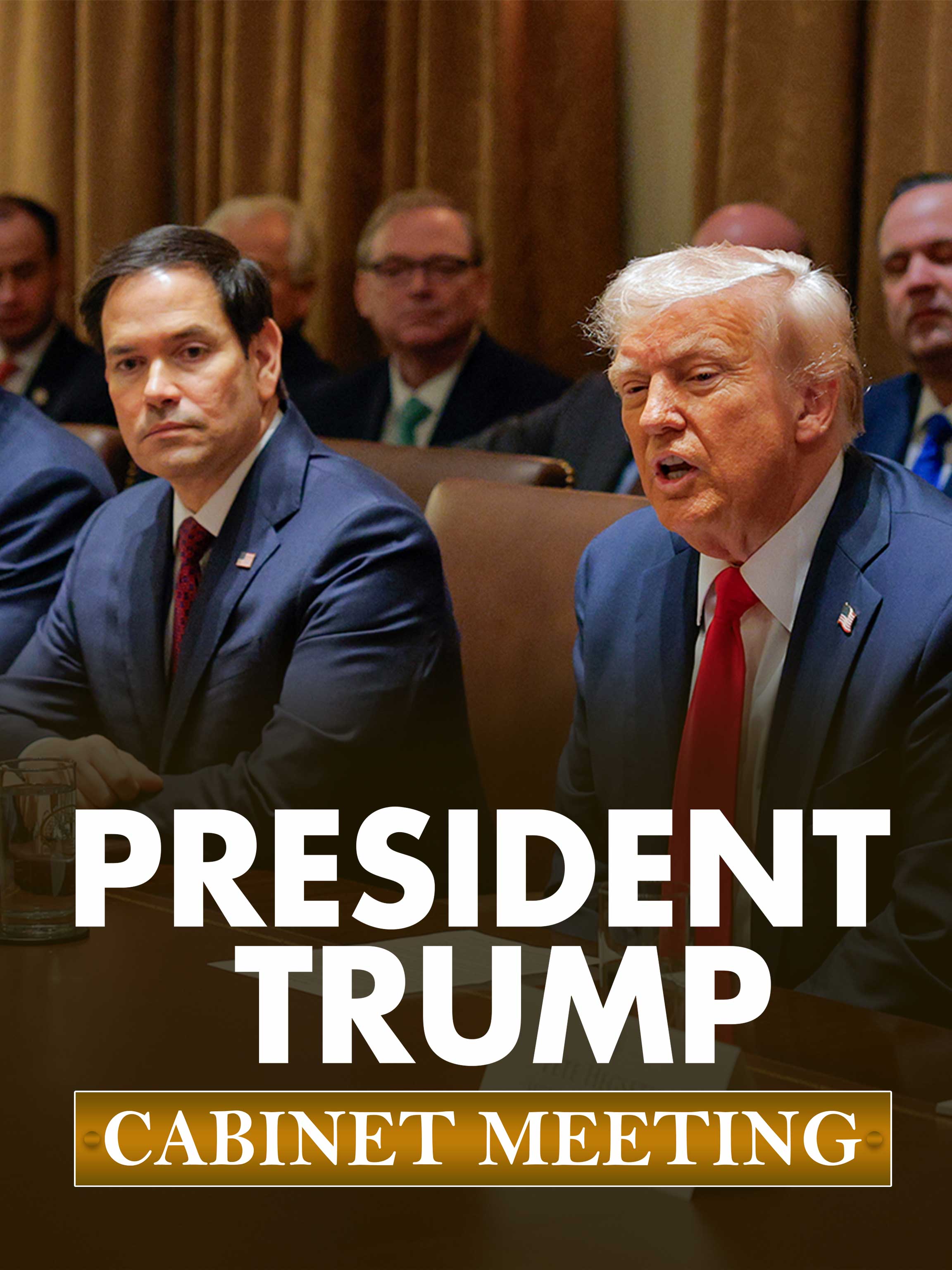 President Trump Cabinet Meeting dcg-mark-poster