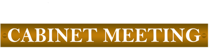President Trump Cabinet Meeting logo