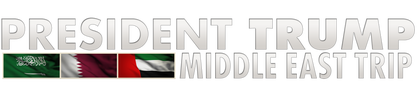 President Trump Middle East Trip logo