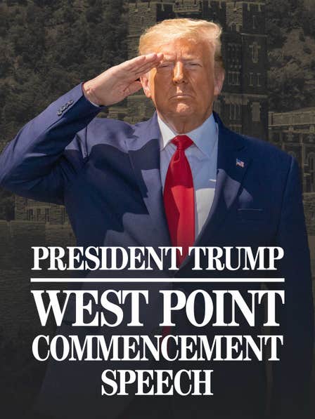 President Trump West Point Commencement Speech dcg-mark-poster