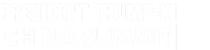 President Trump-Xi China Summit logo
