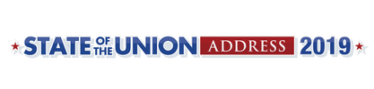 President Trump's 2019 State of the Union Address logo