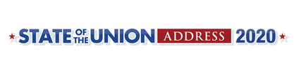 President Trump's 2020 State of the Union Address logo